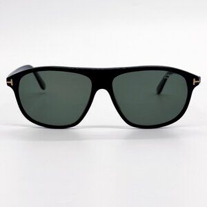 NEW TOM FORD PRESCOTT TF1027 01R POLARIZED MEN SUNGLASSES FT1027/S 01R